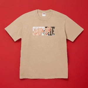 SUPREME Tera Patrick Collegiate Tee Shirt • Khaki | Neutral •Brand New • Large - Picture 1 of 6