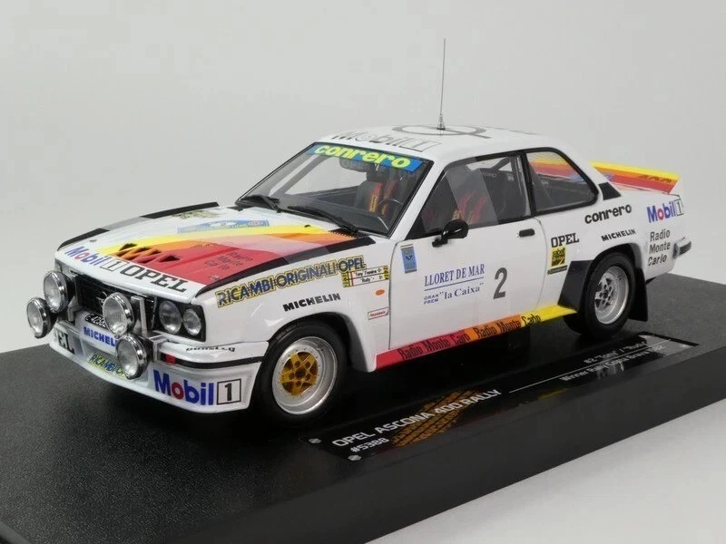 Sunstar Opel Ascona 400 #2 Fassina winner Rally Costa Brava 1982 1/18 5388