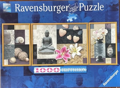 1000 Teile Puzzle von Ravensburger Triptychon - Bild 1 von 2
