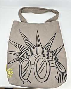 Starbucks New York City Statue of Liberty Canvas Tote Bag NYC Collection - Picture 1 of 5