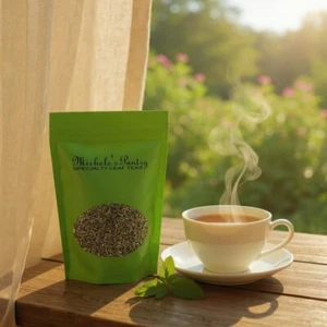 Michele's Pantry Earl té verde gris a granel - 16 oz. Té de hojas sueltas - Imagen 1 de 7