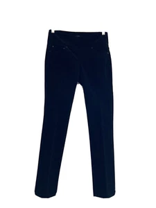 JAG Black Corduroy Jeans Size 0 Short Petite High Rise Straight Leg - Picture 1 of 8