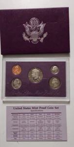 1988 US MINT UNCIRCULATED SAN FRANCISCO COIN PROOF SET IN ORIGINAL PACKAGING - Picture 1 of 2