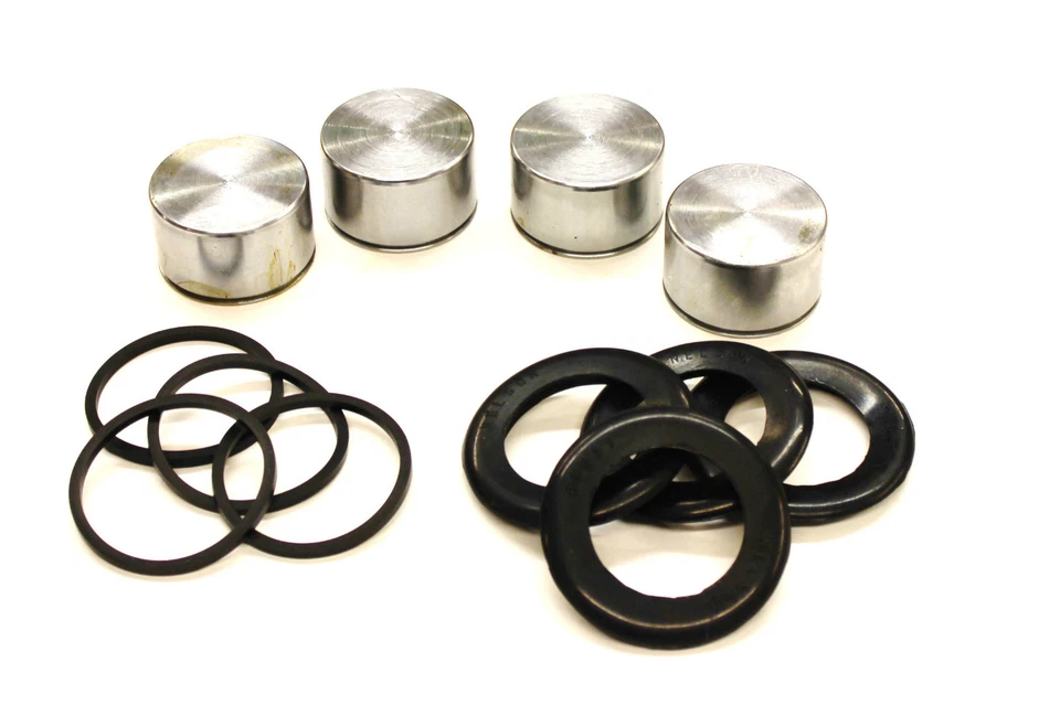 A SET OF FRONT CALIPER PISTONS & SEALS TVR GRANTURA MKII, MKIII & GRIFFITH 200 - Image 1 of 1
