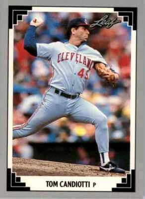 1991 Leaf Tom Candiotti #79 - Image 1 of 2