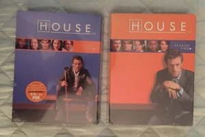 House M.D. DVD Seasons 1 and 2 First Second new sealed Retail $79.98 - Picture 1 of 2