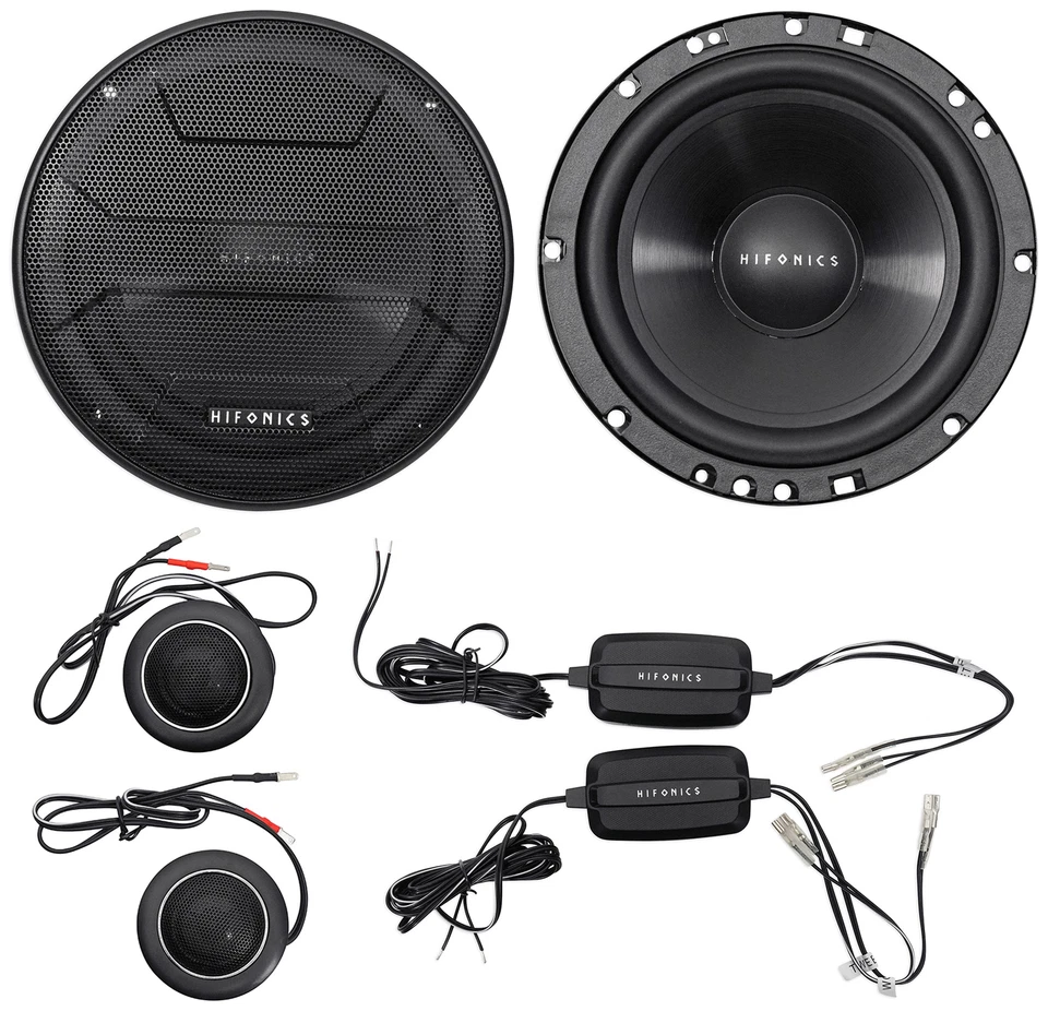 Par de altavoces de audio para automóvil Hifonics ZS65C 6,5" 400 vatios componentes Foto 1 de 4