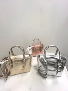 Michael Kors Jet Set Travel XS Carryall Tote Satchel Shoulder Crossbody Bag - Picture 1 of 93