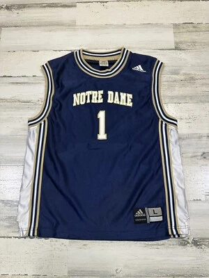 Camiseta deportiva de baloncesto Notre Dame Fighting Irish juvenil LRG 14-16 ADIDAS #1  Foto 1 de 4