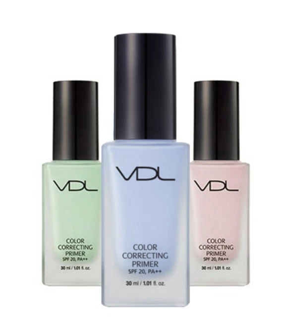 VDL Color Correcting Primer 30ml SPF20 PA++ Mint Rose Quartz Serenity K-Beauty - Image 1 of 1