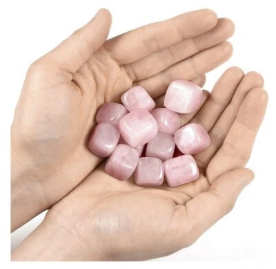 Quartz Rose 12 pierres naturelles taille +/- 15-20mm - Photo 1/3