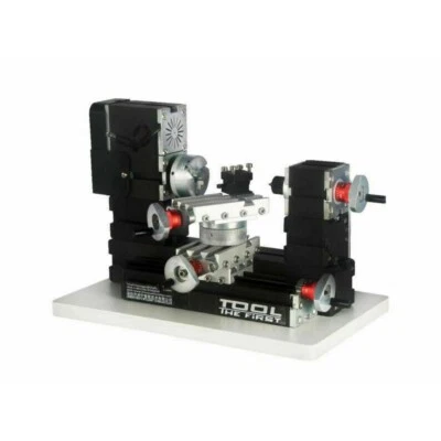 60W Mini Metal Rotating Lathe Motor Tools High Power Drilling Machine 12000rpm - Image 1 of 2