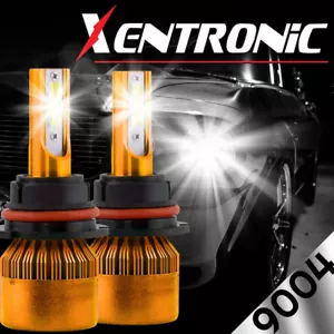 XENTRONIC LED HID Headlight Conversion kit 9004 HB1 6000K 1989-1994 Dodge Shadow - Picture 1 of 12
