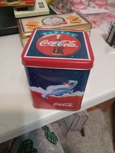 Coca Cola Polar Bear Canister - Picture 1 of 3