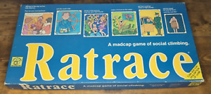 Vintage 1974 RATRACE Board Game Waddingtons Complete Great Condition