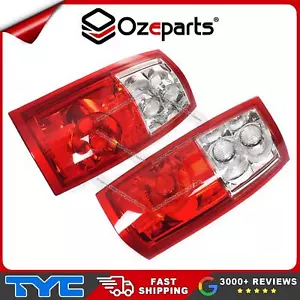 Pair LH+RH Tail Light Rear Lamp Fits Holden Commodore VY s2 VZ Ute Wagon 03~07 - Picture 1 of 6