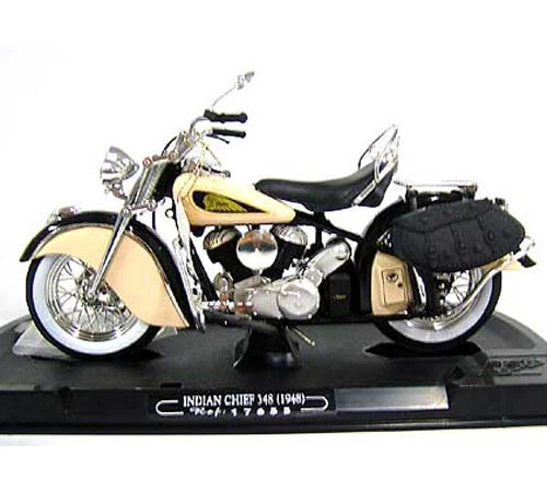 Guiloy  #17655 1/10 INDIAN CHIEF 384 (1948) / BLACK-CREAM   - Image 1 of 1