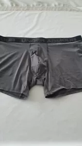 Under Armour Boxer Briefs gray Underwear Size 4XL Polyester/Elastane Blend - Picture 1 of 9