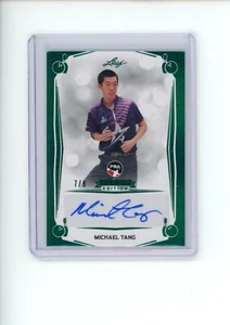 Hoja PBA Premier Edition 2023 Bowling Michael Tang lámina verde automático 7/8 - Imagen 1 de 2