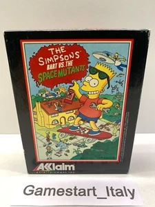 THE SIMPSONS BART VS THE SPACE MUTANT COMMODORE 64/128 C64 C128 - USATO 1991 - Picture 1 of 13