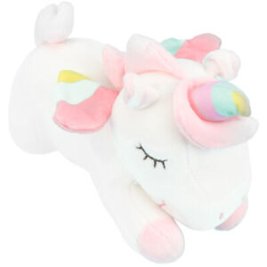 Unicorn Shape Rainbow Color Soft Plush Pillow Doll Toy