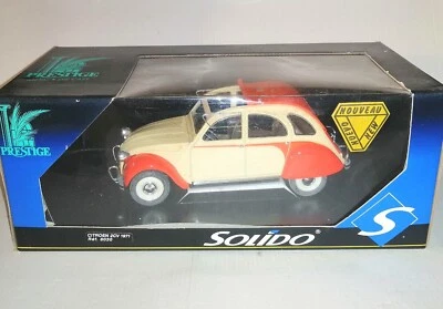 CITROEN 2CV 1971 REF.8030 PRESTIGE SOLIDO SCALA 1/18 - Immagine 1 di 3