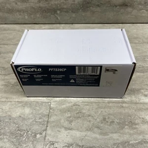 Pico de bañera sin desviador ProFlo PFTS39CP en cromo pulido, nuevo - Imagen 1 de 3