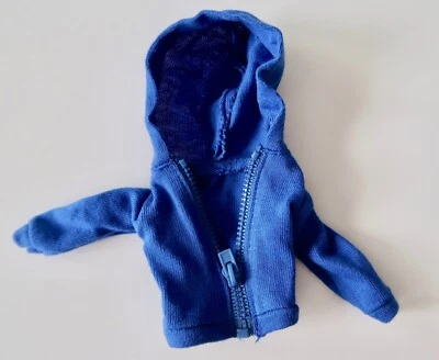 Creatable World Doll Fashions Clothes Blue Zip Up Hoodie Sweatshirt