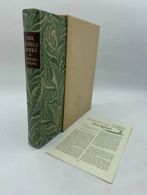 Mint Condition JUNGLE BOOKS Rudyard Kipling Heritage Slipcase & Sandglass UNREAD - Image 1 of 4