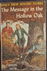 Nancy Drew Mystery Stories The Message In The Hollow Oak Hard Cover Book #12 - Bild 1 von 15