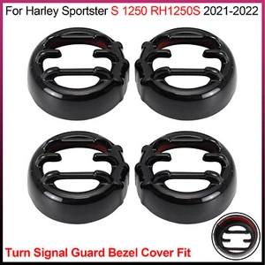 Links & Rechts Blinkerschutz Blende Abdeckungen für Harley Sportster S RH1250S 2021+ - Bild 1 von 14