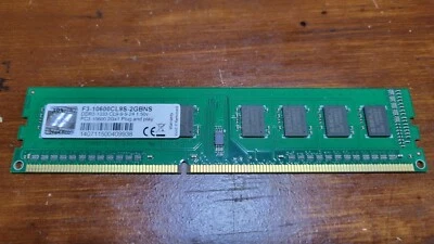 G.Skill 2GB PC3 10600 F3-10600CL9S-2GBNS Desktop RAM - Image 1 of 2