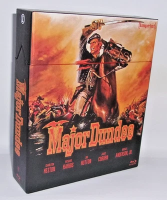 Major Dundee 'Imprint Deluxe Edition' 2-Disc (Blu-ray, Box Set) Charlton Heston. - Image 1 of 4