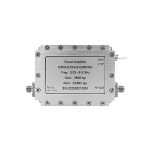 High Quality 30MHz-6.5G 36dB 2W RF Power Amplifier w/ SMA Female Connector -new - Picture 1 of 1