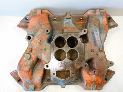  Colector de admisión de hierro fundido Dodge Chrysler Mopar 1968 440 4BBL 2806178 Foto 1 de 4