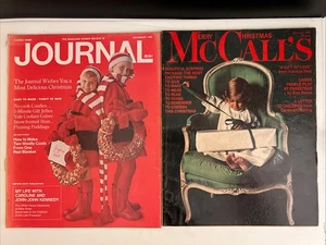 McCall's 1966 and Ladie's Home Journal 1965 December Christmas Issues - Picture 1 of 17