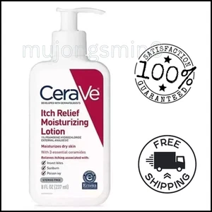 CeraVe Itch Relief Moisturizing Lotion Dry Skin with Essential Ceramides 237ml - Bild 1 von 4
