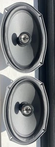 Focal 690 POLYGLASS CV1 6 x 9 Speakers No Grills 80Watt RMS VGC - Picture 1 of 5