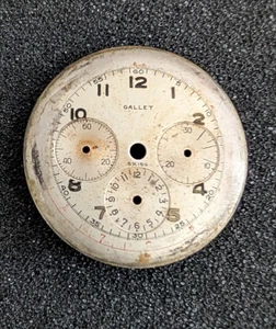 Vintage Gallet Exelsior Park 40 / Zifferblatt 37,8 mm - Bild 1 von 2