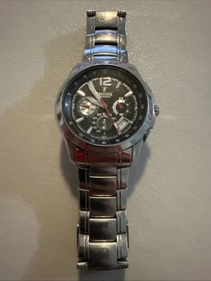 Festina Men's Stainless Steel Model F16291 Wrist Watch Silver - Image 1 of 2