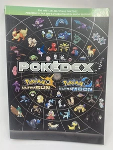 Pokémon Ultra Sun & Ultra Moon Edition The Official National Pokédex With Poster - Picture 1 of 6