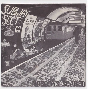 SUBWAY SECT * Nobodys Scared * 1977 UK PUNK KBD 45 * Listen! - Picture 1 of 4