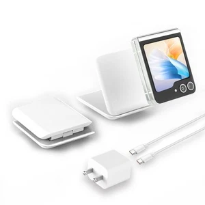 Samsung Galaxy Z Flip Wireless Charger, Foldable Portable Travel Wireless Cha... - Picture 1 of 7