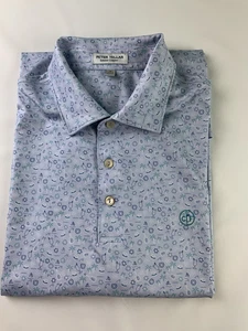 Peter Millar Sommer Comfort Performance Polo Golf Shirt Herren Gr. M Logo #6878 - Bild 1 von 14