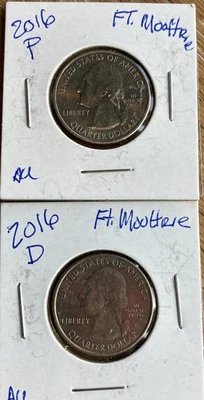 Ok SC Sandlappers - Here Is Your 2016 Ft Moultrie Quarter. Soon 2 B 10 Years Old - Image 1 of 3