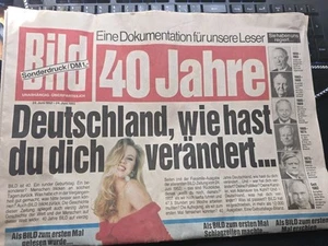 Bildzeitung -- Sonderdruck -- 40 Jahre - vom 24.6.1992 - Bild 1 von 4