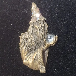 Spilla sfera cristallo JJ Wizard vintage - Foto 1 di 9