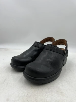 Ariat Shoes Womens Black Leather Clog Mule Slingback ATS Equipped Comfort 93601 - Image 1 of 4