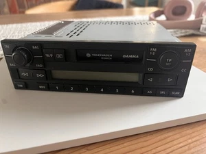 2003 Volkswagen Golf Passat Gamma Radio & Cassette Player Head Unit - Picture 1 of 2
