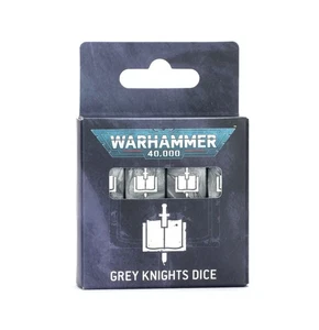 Grey Knights Dice Set - Warhammer 40k - Brand New! 57-15 - Picture 1 of 1